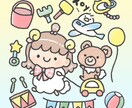 好感度UP！SNS・ブログ使えるイラスト描きます ふわもこタッチ！人物や動物の可愛い癒しイラストが得意です イメージ9