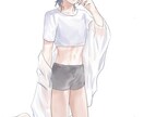 リアルで透明感のあるイラスト描きます 厚塗りで柔らかい雰囲気と透明感を表現します。 イメージ3