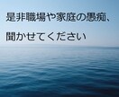 愚痴専用(なんでも)お聞きします 職場家庭などで愚痴りたい方など、1分でも大丈夫です。 イメージ1