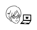 最短24h！汎用性の高いビジネス似顔絵を描きます 10年以上のデザイン実績で、どこにでも馴染むイラストを制作 イメージ6