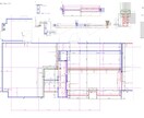家具の施工図、製作図面を分かりやすく図面化致します 図面のCAD化、平面図や展開図等の各種図面も製作いたします。 イメージ5