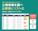 公開情報を調べ比較表とリストにします 出典URL・確認日・選定条件を付けて50件まで整理 イメージ1