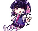商用、アイコン使用可能のかわいいミニキャラかきます かわいいミニキャラかきます！！！！描かせてください！！！！ イメージ2