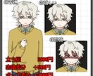 ノベルゲームやRPGに使える立ち絵を制作します 貴方のゲームに理想のキャラクターを イメージ2
