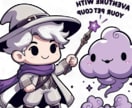 可愛いデフォルメ風アイコン用イラスト作成します SNSやゲーム用のアイコンなどに使えるデフォルメキャラクター イメージ9