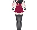 かわいい女の子の立ち絵を制作します かわいい女の子のキャラクターデザインが得意です！ イメージ2