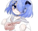 鉛筆風のやわらかいキャライラストを描きます 自分なりに精一杯頑張らせて頂きます……！ イメージ4