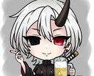 かわいいバストアップSDアイコン承ります 透過データもあるからスタンプ等にも使える！ イメージ4