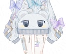 可愛いパーツ分け立ち絵を制作します 可愛いイラストと透明感のある塗りが得意です❕ イメージ2