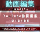 YouTube向け！動画編集いたします 長期のご依頼も大歓迎です！丁寧に仕上げます イメージ1