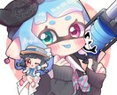 かわいいSNSアイコン、ヘッダーお描きします 世界に１つ！あなただけのキラキラかわいいイラスト♡ イメージ3