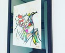 アートタッチの切り絵であなたを描きます 美しいデザインであなたもアート作品に♪ イメージ5