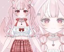 高品質なVtuber用のパーツ分け立ち絵制作します 企業実績あり！かわいいキャラが得意です！ イメージ3