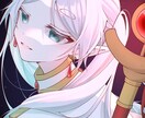 一枚絵(サムネ等)、立ち絵、アイコンを描きます 透明感のある、ふんわり柔らかいイラストを描きます。 イメージ3
