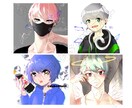1名様限定価格‼️アイコン描きます 【値引き中‼️】かっこいい！かわいい！あなただけのアイコン！ イメージ1