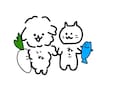 ペット、わんちゃんのイラスト描きます ゆるっとわんちゃんのイラストが得意です イメージ6