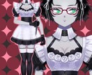 Live2D、キャラデザからモデリングまで承ります ２週間で納品！早期オプションで１週間で納品します！ イメージ4