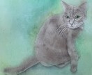 ペット・動物を透明水彩で描きます 透明水彩絵の具で特別な一枚をお描きします。 イメージ3
