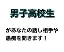 話し相手や愚痴を聞きます 男子高校生が話し相手になります！！！ イメージ1