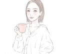 SNS・Web向け女性オリジナルイラスト描きます 挿絵・冊子・SNSなど幅広く対応します イメージ6