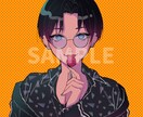 最短5日⭐︎ＳＮＳアイコンお描きします あざと可愛い女の子からカッコいい男性キャラまで幅広く描きます イメージ7