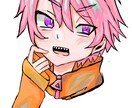 SNSアイコン描きます アイコンを可愛く仕上げて気分をあげれるように。 イメージ2