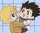 愛しいちびキャラお描きします ※三月末まで！特別価格。可愛がりたくなるわちゃわちゃおチビ達 イメージ3