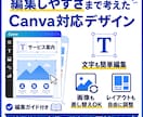 チラシ・POP・メニュー表を作成します 業種問わず、1ページ完結のものならなんでも対応！ イメージ3