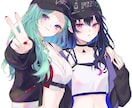 あなたの好きを詰め込んだイラストお描きします アイコン～立ち絵や1枚絵まで！お気軽にご相談ください★ イメージ2