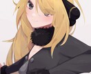 シンプルだけど可愛い！イラスト全般お描きします SNSのアイコン・ヘッダー、1枚絵、立ち絵など！ イメージ3