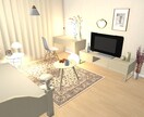 インテリアのイメージパースを作成します インテリアにお悩みの方のサポート イメージ2