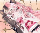 イラスト・アイコン・ヘッダー・立ち絵等制作します 商用可*+.デフォルメも○！◆各種SNS・似顔絵等用途は色々 イメージ2