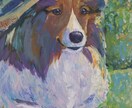 可愛いペットをキャンバスにアクリル絵の具で描きます 大切な家族との思い出を形にしませんか？プレゼントや記念にぜひ イメージ5