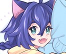 SNSアイコン作成します 可愛い系のイラストやケモ耳、ディフォルメが得意です。 イメージ3