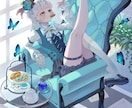 商用利用◎目を引く！イラスト、アイコン描きます グッズ、歌ってみた用、動画内イラスト等幅広く対応します！ イメージ9