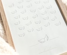 ゲスト参加型結婚証明書【羽モチーフ】お作りします スタンプ式/短期納品も対応致します！ イメージ3