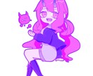 イラスト描きます 可愛い女の子や、ミニサイズの女の子など人物以外も描きます！ イメージ3
