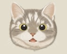 猫似顔絵描きます お写真をもとに可愛い猫ちゃんを描きます イメージ3