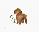 あたたかいアイコンのイラスト描きます 水彩画風のイラストで、頂いたお写真を元に作成します。 イメージ6