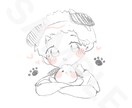 1枚絵描きます シンプルでまとまった色使いで、デフォルメされ過ぎない等身 イメージ10