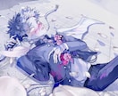 歌ってみた/MV/配信用にイラストを制作いたします ★セール中★多様にご使用いただけるイラストを制作いたします イメージ8