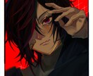 イラストの制作をいたします どんなキャラクターでもダウナーに格好良く。 イメージ4
