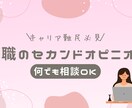 転職に関する相談何でも答えます 【転職に関するセカンドオピニオン】そのアドバイザー大丈夫？ イメージ1