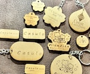 脱素人感！木製オリジナルショップタグを作ります 木製タグにショップ、自社ロゴを刻印して商品の高級感を高めます イメージ4