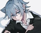 透明感のあるイラスト/キャラデザを致します 個人/企業、お気楽に相談ください〜立ち絵アイコンなど イメージ5