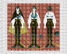 キャラクターの衣装デザイン承ります コンテンツのイベント衣装デザイナーがお力添えいたします！ イメージ2