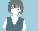 低コストでお洒落で可愛いイラスト提供します アイコン、一枚絵、歌ってみた動画サムネイルなどお描きします。 イメージ3