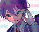 500円〜！カッコ可愛いアイコン用イラスト描きます 中性的な少年少女のアイコンが欲しい方へ！ イメージ8
