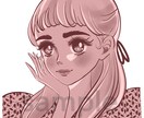 あなたを昭和レトロっぽく描きます 商用OKです。懐かしい画風のイラストをあなただけのために。 イメージ3