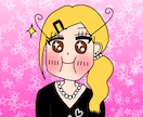 ぷにっと可愛い似顔絵風SNS用アイコンを描きます 少しデフォルメした可愛いSNS用アイコンが必要な方へ イメージ3